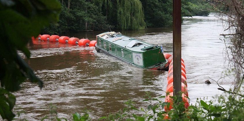 Bolina Safety Booms – Keeping the River Trent safe for 20+ years